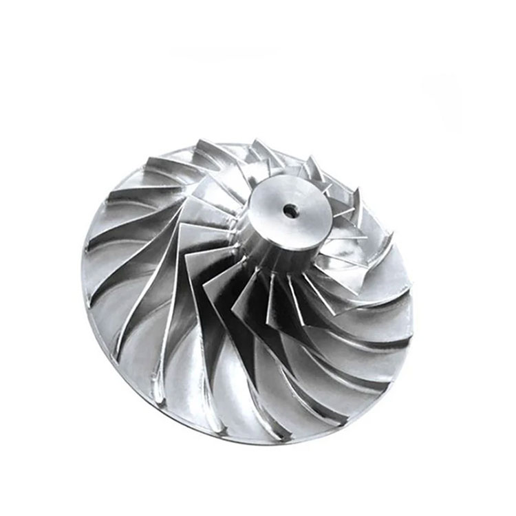 5 Axis CNC Milling Aluminium Impeller