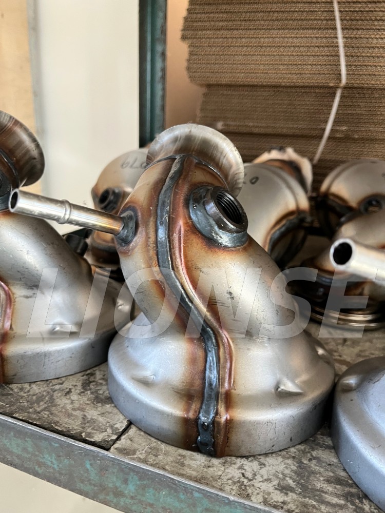 Catalytic converter Inlet Cone Cum Flange