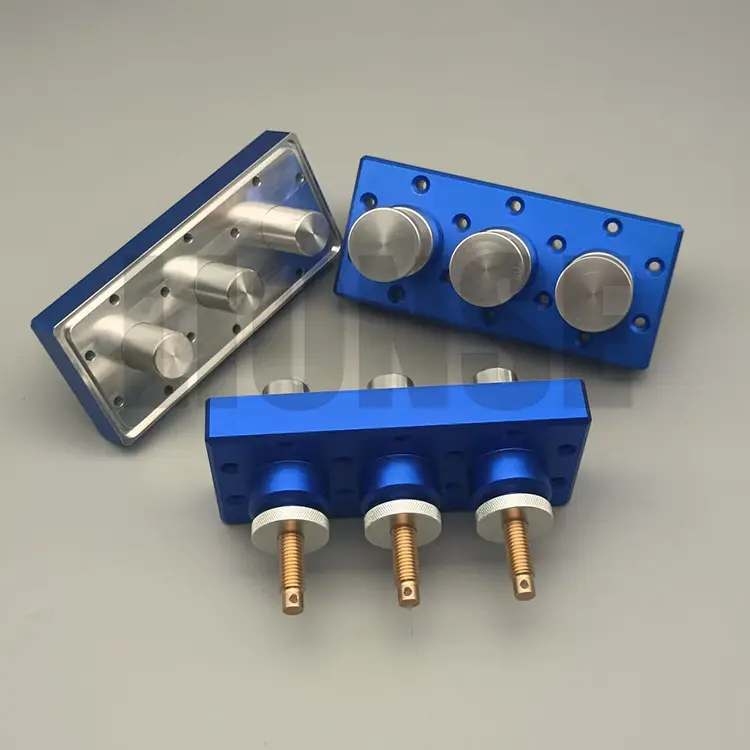 Aluminium partes Sandblasting anodic oxidatio