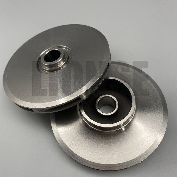 Titanium Alloy Proiectionem et Machining Impeller